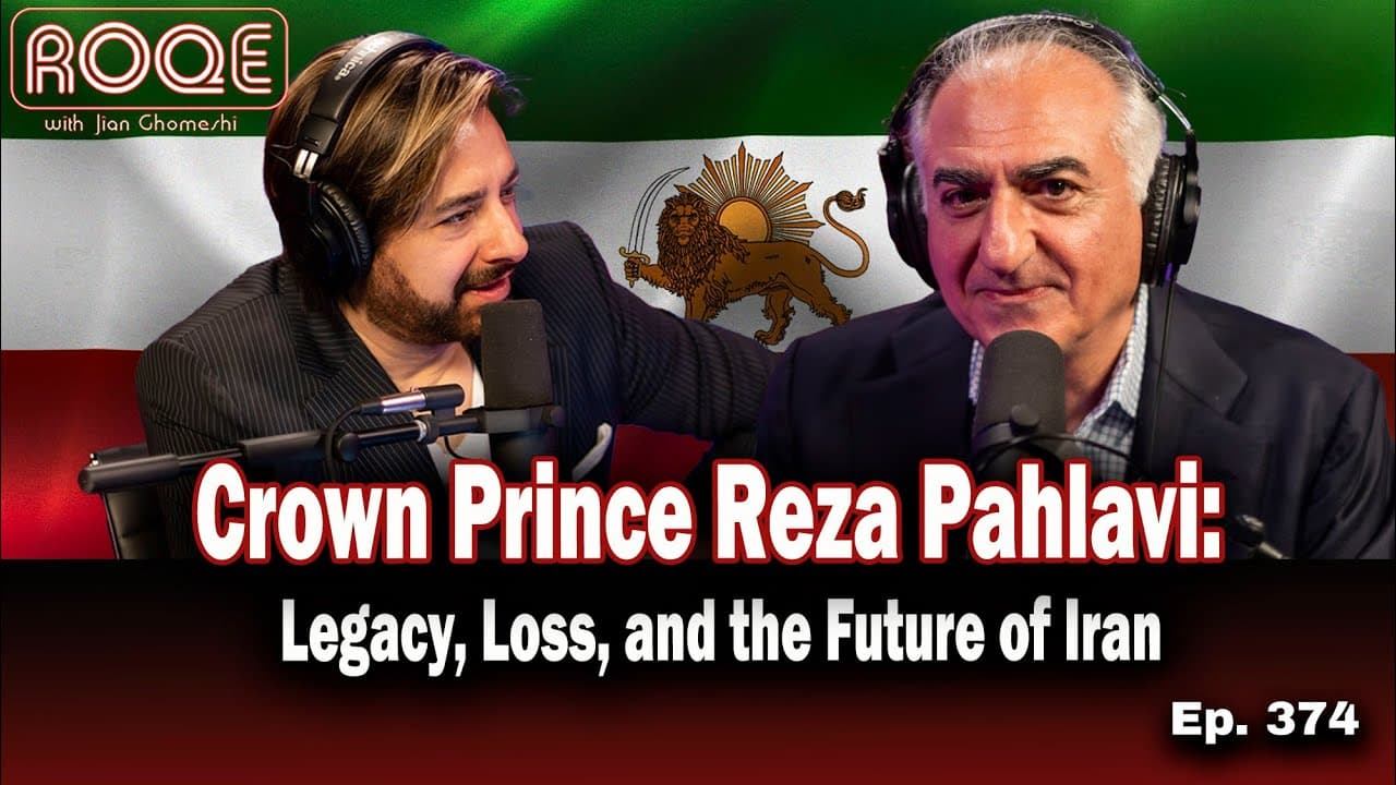 Roqe Ep. 374 - Crown Prince Reza Pahlavi: Legacy, Loss, and the Future of Iran